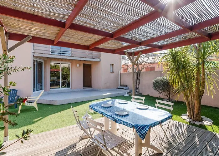 Spacieuse A Gruissan, 4 Chambres, Jardin Prive, Clim, Proche Plage, Ideal Familles/amis - Fr-1-409a-18 جرْويسا