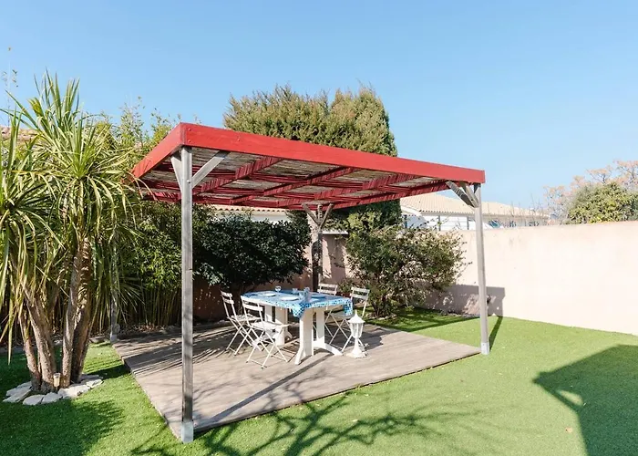 Spacieuse A Gruissan, 4 Chambres, Jardin Prive, Clim, Proche Plage, Ideal Familles/amis - Fr-1-409a-18