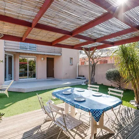 Spacieuse à Gruissan, 4 Chambres, Jardin Privé, Clim, Proche Plage, Idéal Familles/amis - Fr-1-409a-18 Gruissan