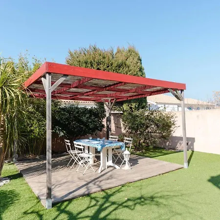 Spacieuse à Gruissan, 4 Chambres, Jardin Privé, Clim, Proche Plage, Idéal Familles/amis - Fr-1-409a-18