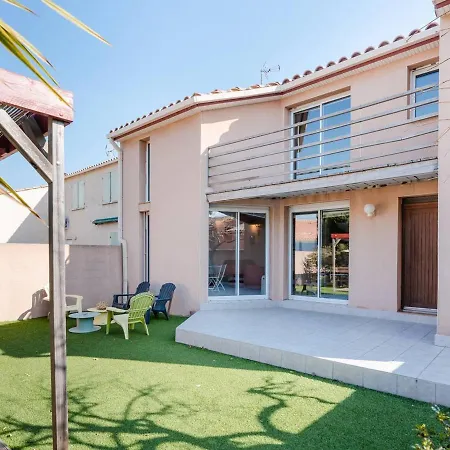 Spacieuse A Gruissan, 4 Chambres, Jardin Prive, Clim, Proche Plage, Ideal Familles/amis - Fr-1-409a-18 Gruissan
